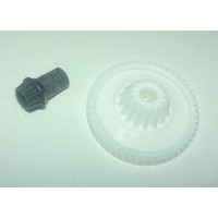 Шестерня для м'ясорубки Bosch 177498 00622182, 00152314 D=31.5(конус)/68 H=15.5/10(25) Z=16/50(кіс.)