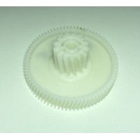 Шестерня средняя для мясорубки Saturn D=28.5/78.5, H=22.5/15(34.5), Z=14кос./78кос.