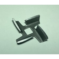 Ніж для м'ясорубки D=46mm s=7mm Відп.=8.5 x8.5mm KNF-007
