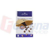 Фільтр паперовий №4 (100шт.) Finum для краплинної кавоварки