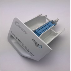 Порошкоприемник (дозатор) в сборе для стиральной машины Candy Б/У 43037311