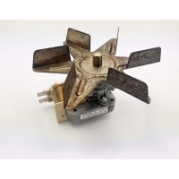 Двигатель (мотор) вентилятора конвекции + крыльчатка для духовки Whirlpool Б/У 481236118399