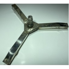 Крестовина бака для стиральной машины вал L=70mm (2х рядный подшипник) Gorenje 587413 нержавейка