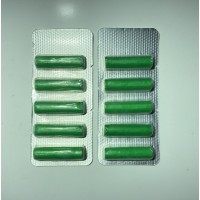 Ароматизатор для пылесоса (10шт) зеленый Блистер-пахучка в пылесос
