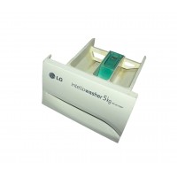Порошкоприемник (дозатор) в сборе для стиральной машины LG Б/У WD-80150 10458 Порошкоприемник (дозатор) в сборе для стиральной машины LG Б/У WD-80150 10458