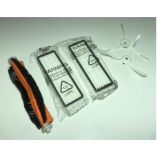 Набор фильтров HEPA + щетки подбора мусора и боковых кромок для робота пылесоса Xiaomi