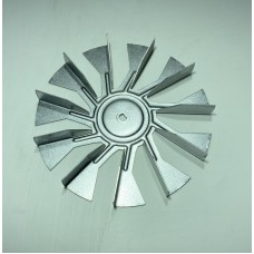 Крыльчатка вентилятора для духовки Zanussi D=126mm d отв.=6mm 3581960980