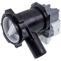 Насос (помпа) у зборі для пральної машини Bosch 30W (конт. спар. спереду; на 3 зах.) Hanyu
