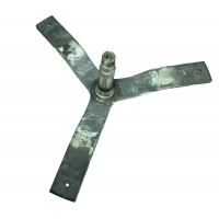 Крестовина барабана для стиральной машины Miele Б/У D-35/30/25 L-127mm изготовлена из чугуна