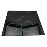 Стеклокерамическая варочная панель для плиты Whirlpool 481244039578 (только стекло)  580*510mm