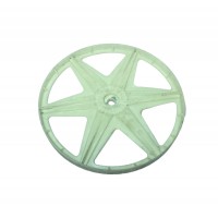 Шків для пральної машини Candy D=280mm Б/У 46004459 посадка під шків шліци