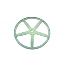 Шкив для стиральной машины Indesit Ariston Б/У 17400383000 17400382900 D=280mm  отверстие 20*10mm