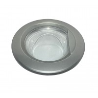 Люк в сборе для стиральной машины LG Б/У D=440mm Серый 11144