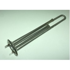 Тэн для бойлера под анод 1300W (нерж.) L=310mm фланец 64mm, 2 труб. под датчик, анод M4 Thermowatt