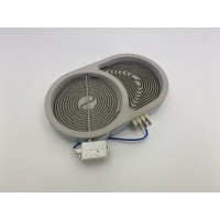 Конфорка для стеклокерамической поверхности Whirlpool 481231018896 1800/1000W Eika