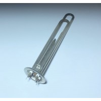 Тэн для бойлера под анод 2000W (нерж.) L=300mm фланец 63mm, 2 труб. под датчик анод M4