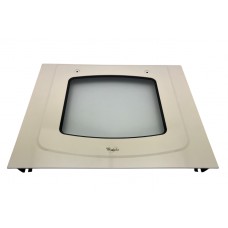 Стекло двери наружное для духовки Whirlpool 481010343453 453*595mm