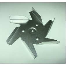 Крыльчатка вентилятора для духовки Electrolux (метал.) D=160mm d отв.=6mm 3530457013
